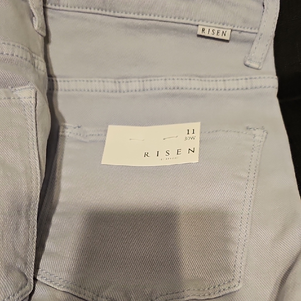 Risen Women's Light Blue Jeans - Picture 6 of 8